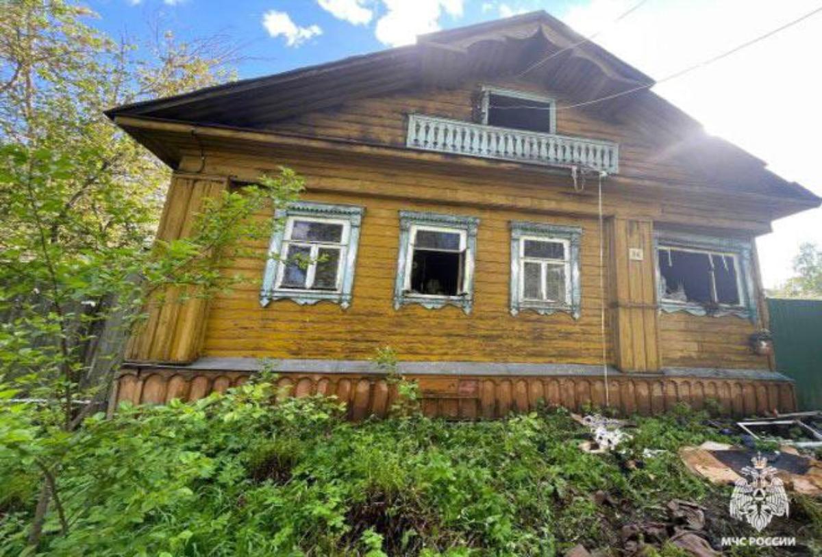 В Кимрах неисправная электрика привела к пожару