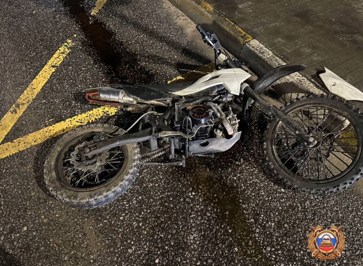 В Твери питбайкера увезли в больницу после ДТП Фото: Отдел Госавтоинспекции УМВД России по Твери