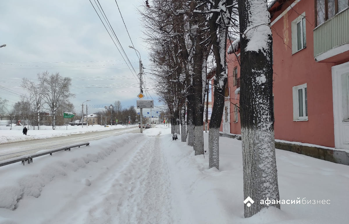 Циклон, засыпавший Тверь снегом, почти угас Фото: архив редакции