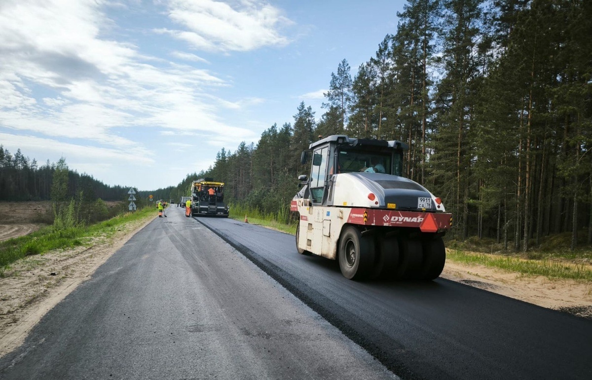 В Тверской области ведется ремонт автодороги Западная Двина – Жарковский Фото предоставлено правительством Тверской области