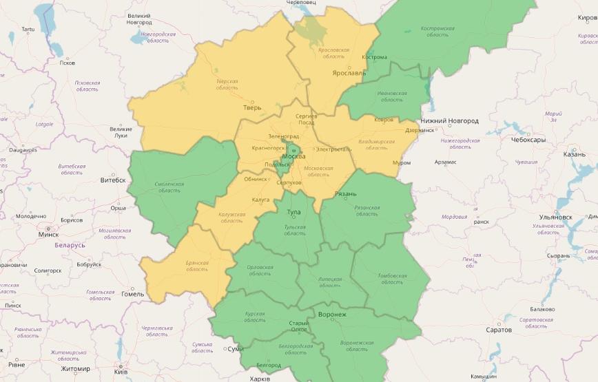 Глубина затопления: «Оранжевый уровень опасности» объявлен в Тверской области из-за паводка