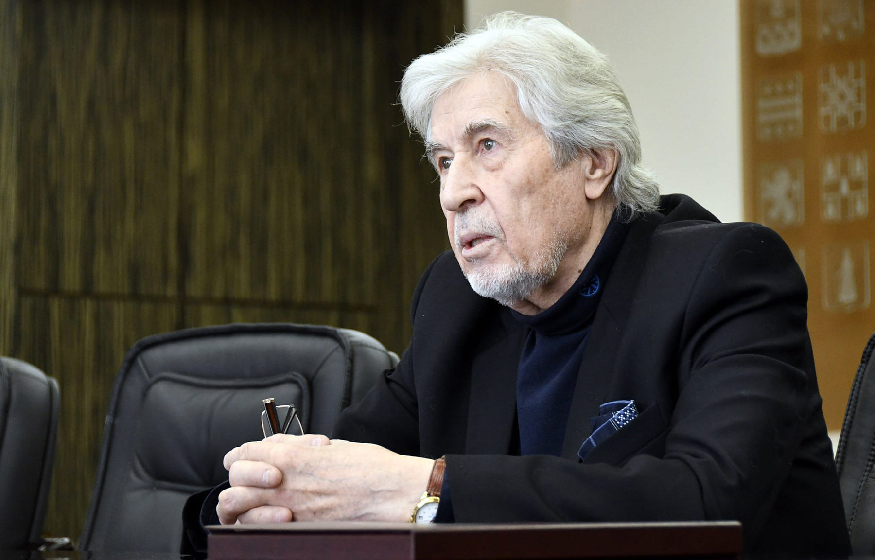 90 лет отмечает сегодня Почетный гражданин Тверской области, писатель Евгений Иванович Борисов Фото: 
газета «Вся Тверь»