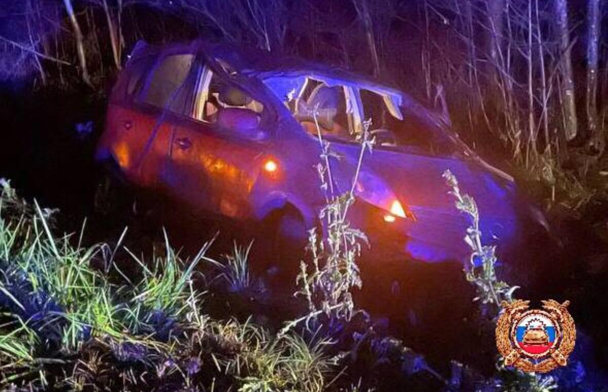 На трассе под Конаково машина съехала в кювет  - новости Афанасий