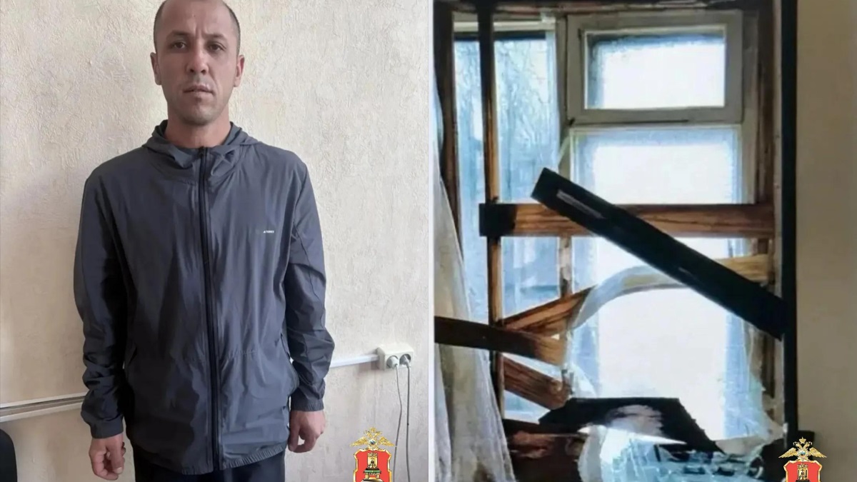 В Твери абьюзер-мигрант дважды побил окна в квартире сожительницы Фото: УМВД России по Тверской области