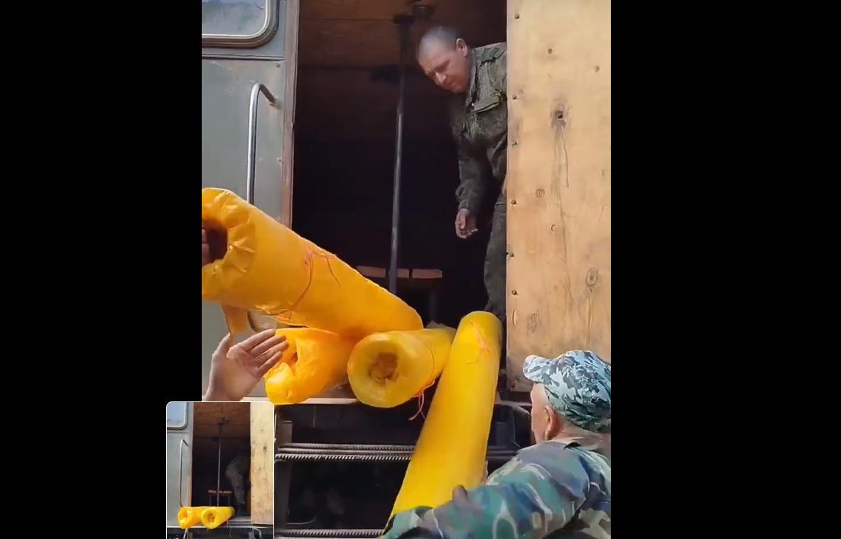 Помощь в восстановительных работах военнослужащим из Торопца оказали жители Смоленской и Тверской областей Видео: «Возрождение края»