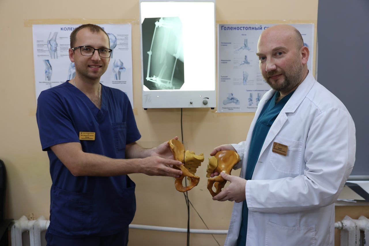 В Твери в БСМП проведена сложнейшая операция женщине, которая получила несколько переломов в ДТП Фото предоставлено минздравом Тверской области