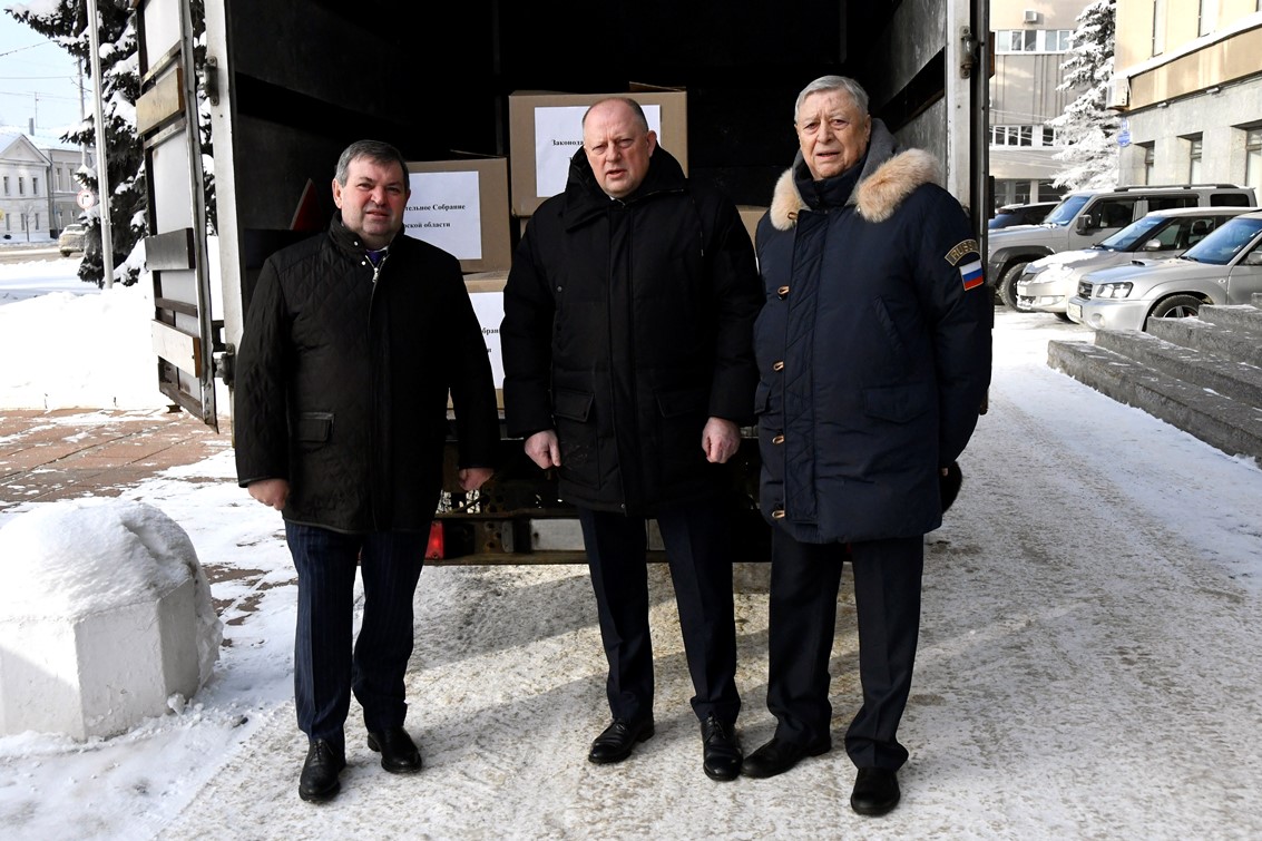 От Тверской области отправлен очередной гуманитарный груз для бойцов СВО 