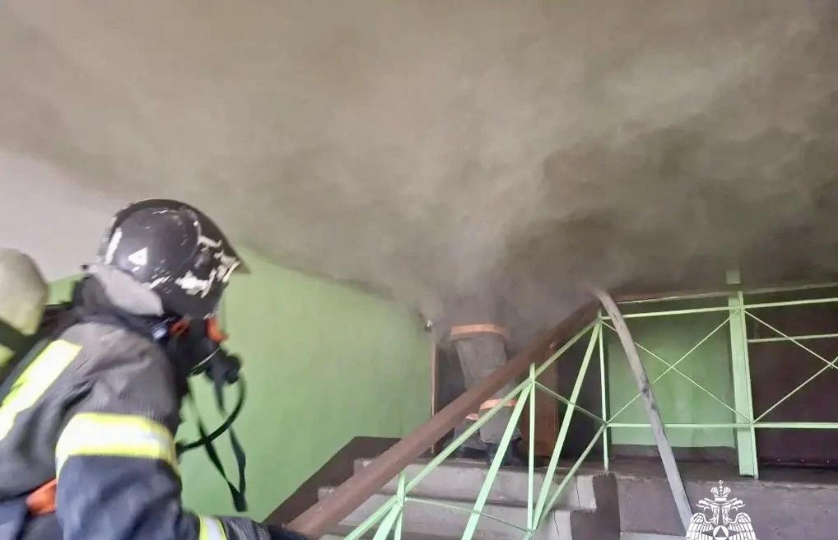 Четыре человека спасены при пожаре в Осташкове - новости Афанасий