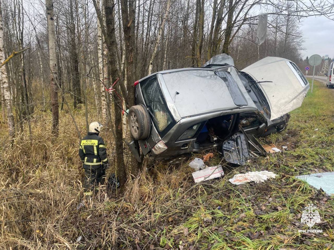 ДТП с пострадавшими произошло на бежецкой трассе под Тверью 