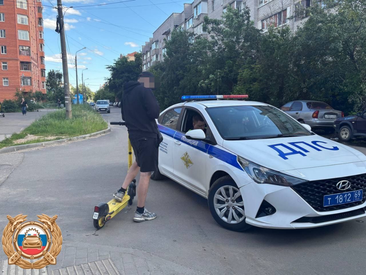 В Твери за неделю оштрафованы 16 водителей электросамокатов Фото: Отдел Госавтоинспекции УМВД России  по Твери