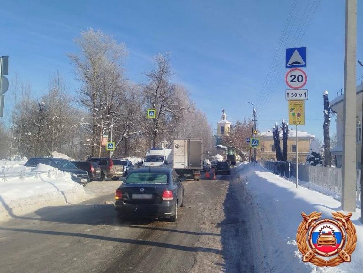 В Торжке машина сбила подростка Фото: ГАИ