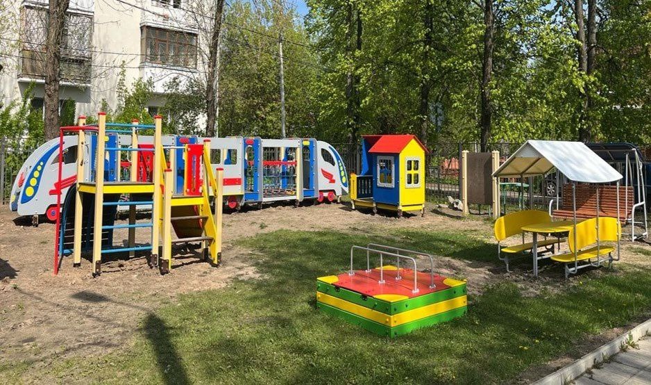 В детских садах Тверской области установят новые игровые площадки 