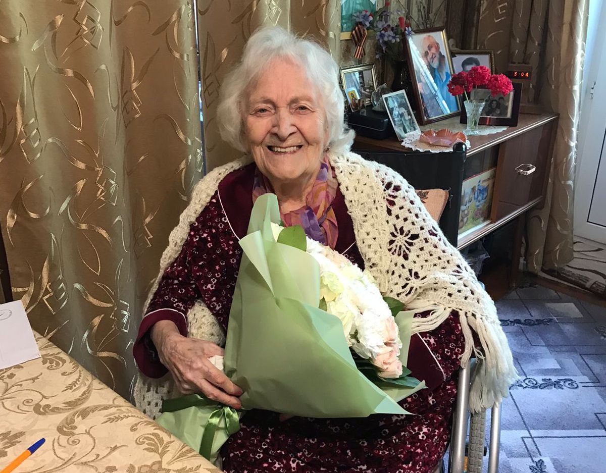 104-летие празднует участница Великой Отечественной войны Зоя Петровна Андреева Фото предоставлено правительством Тверской области