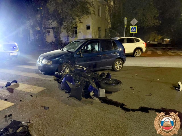 В Твери байкер попал в больницу после столкновения с автомобилем - новости Афанасий