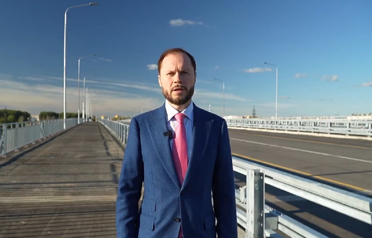 Виталий Королев: движение по Западному мосту в Твери откроется 30 сентября Видео:https://max.ru/korolev