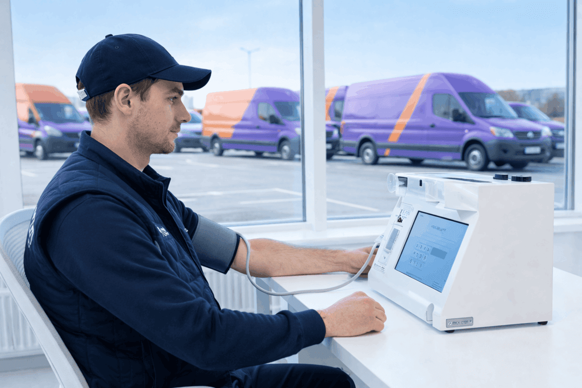 Залог здоровья: «Ростелеком» переведет водителей на дистанционный предрейсовый осмотр Erid: 3apb1QrvkfA8QXzrKhGXsLhVxJYjNLxho1qdKgbiTCgE3
 
 Фото: ПАО «Ростелеком»