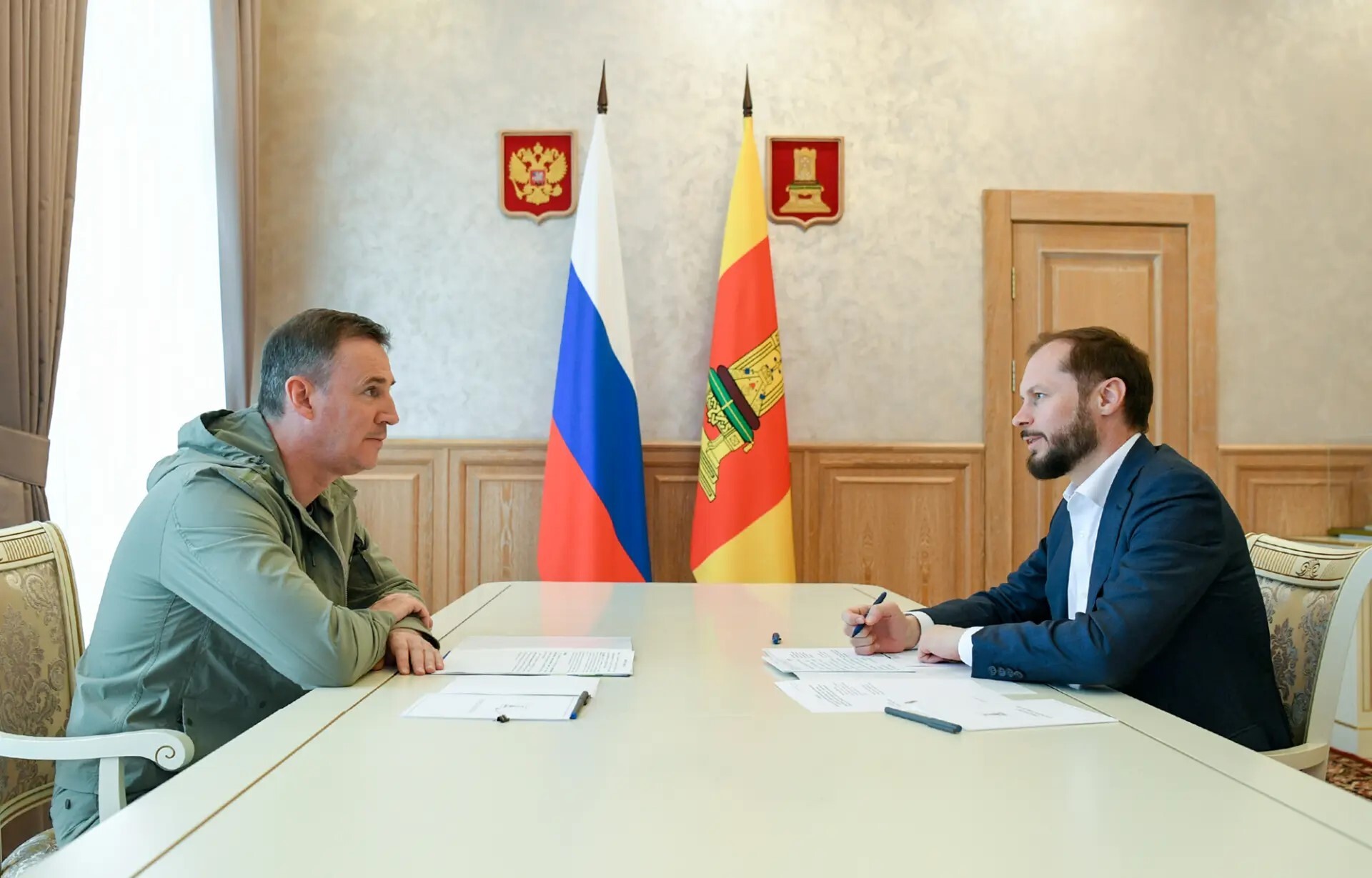 Дмитрий Патрушев и Виталий Королев посетили ЗАО «Калининское» в Тверской области Фото: 
https://max.ru/korolev