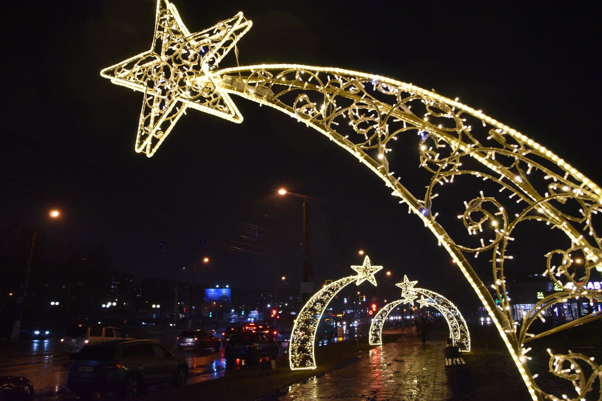 В Твери установили более 20 новогодних елей Фото предоставлены администрацией Твери