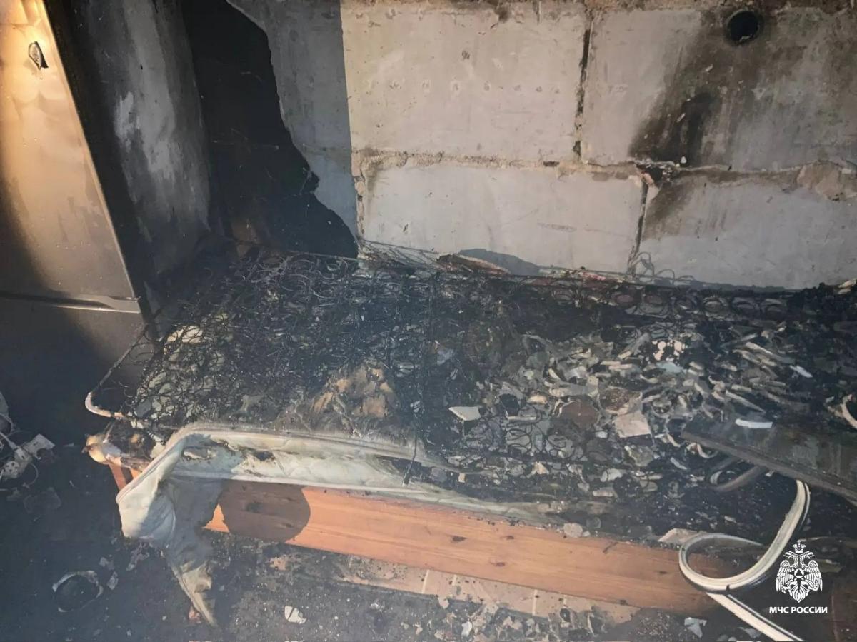 Семь человек эвакуировали при пожаре в Твери Фото: МЧС