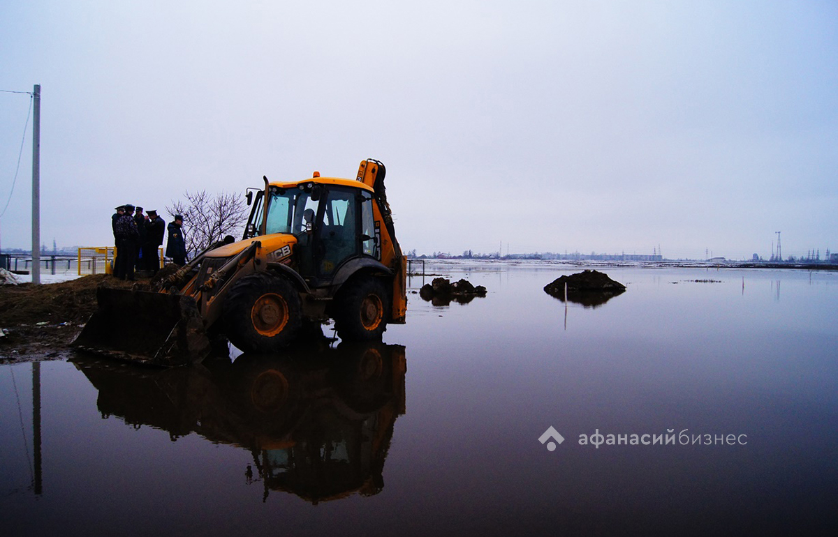 Вторая река в Тверской области превысила отметку выхода воды на пойму Фото: архив редакции
