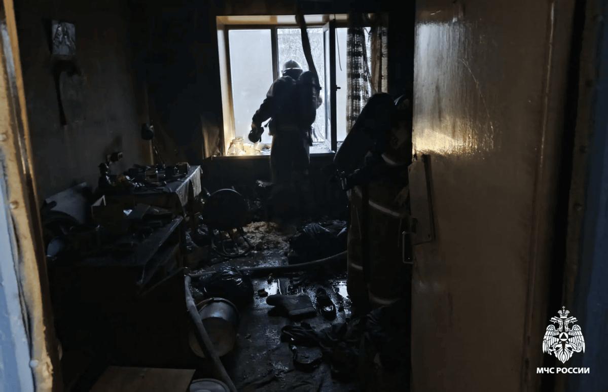 В Калязине Тверской области в огне пожара погиб мужчина - новости Афанасий