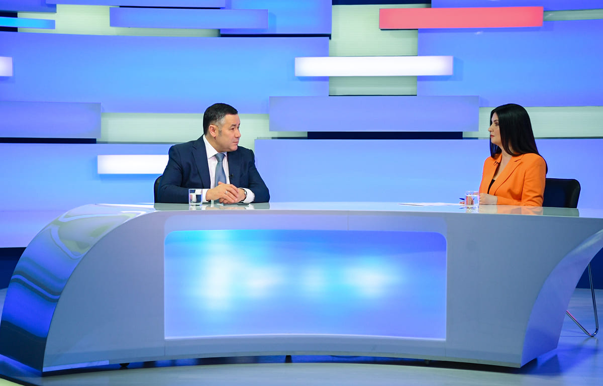 Губернатор Игорь Руденя ответил на актуальные вопросы в прямом эфире «России 24» - новости Афанасий