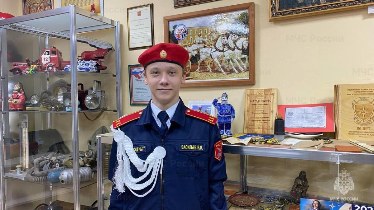 В Ржеве семиклассник спас пожилого мужчину на пожаре Фото: МЧС