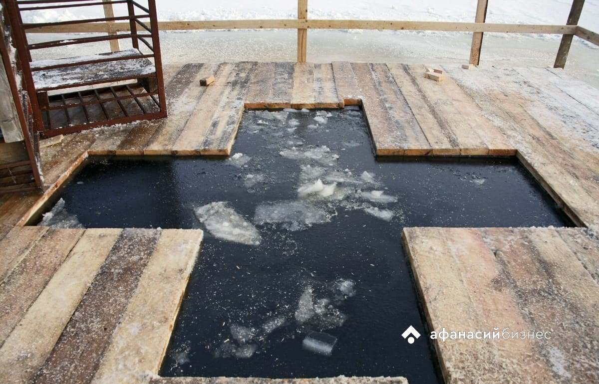 В Тверской области определены места для крещенских купаний Фото: Afanasy.biz