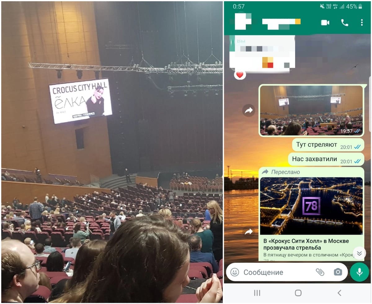 “Думал стреляют в воздух, оказалось на поражение”. Житель Твери был в “Крокус Сити Холле” во время теракта Фото: Сергей Ледуховский