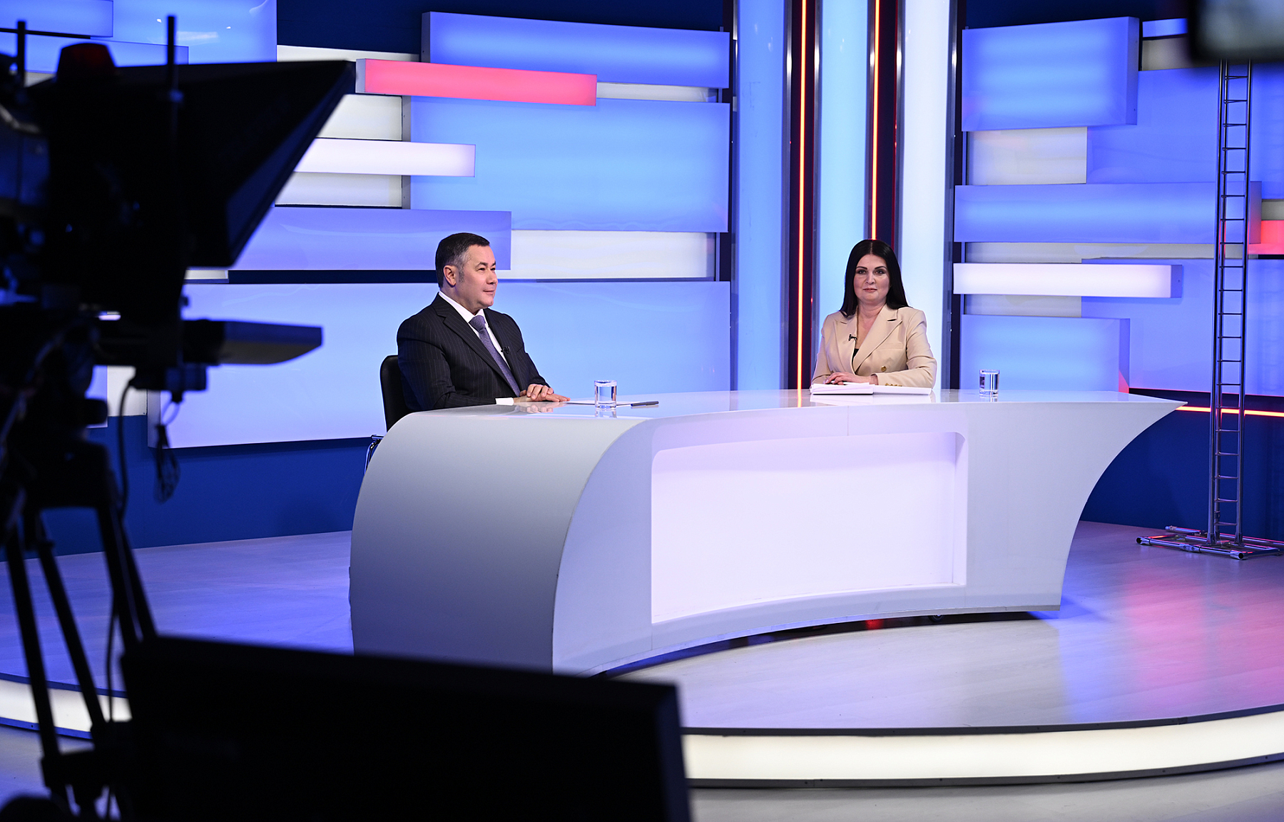 Губернатор Игорь Руденя ответит на вопросы в программе «Прямой эфир» Фото предоставлено правительством Тверской области