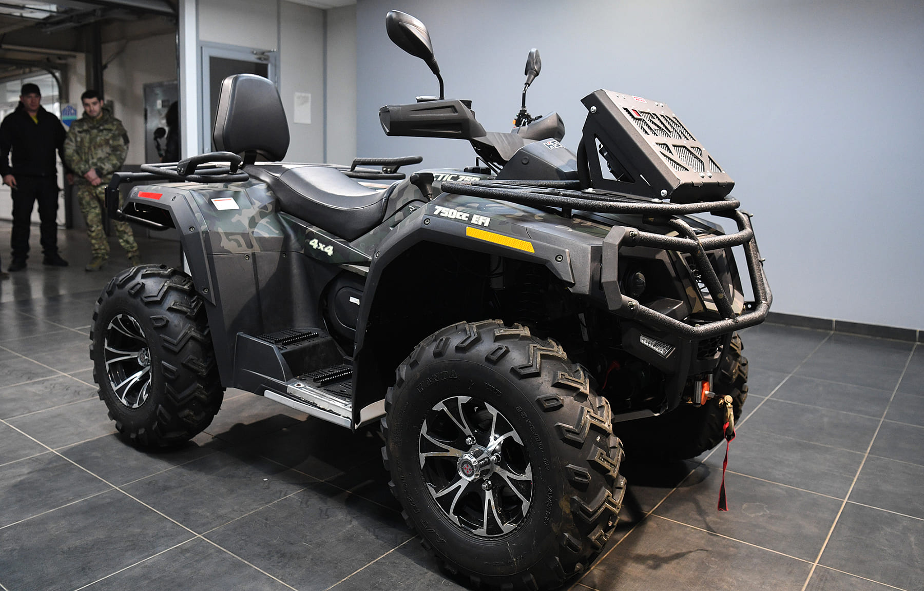 Тверская область передала квадроцикл для бойцов 150-й гвардейской мотострелковой дивизии - новости Афанасий