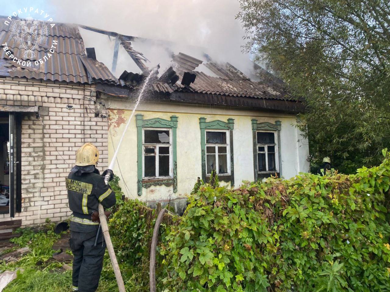 На пожаре в Твери погибли два человека  Фото: прокуратура Тверской области