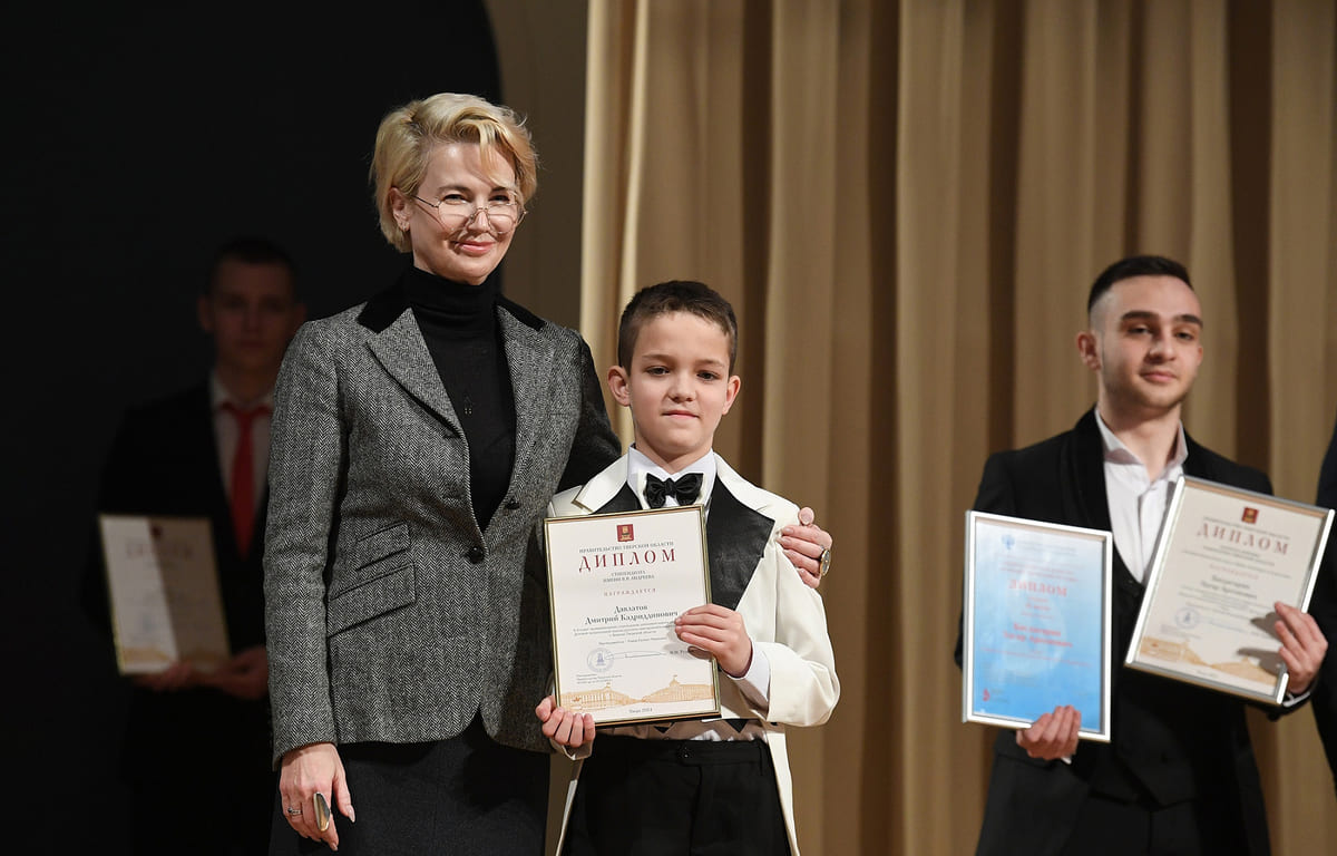 В Твери прошло чествование обладателей стипендий и премий Губернатора Тверской области Фото предоставлено правительством Тверской области