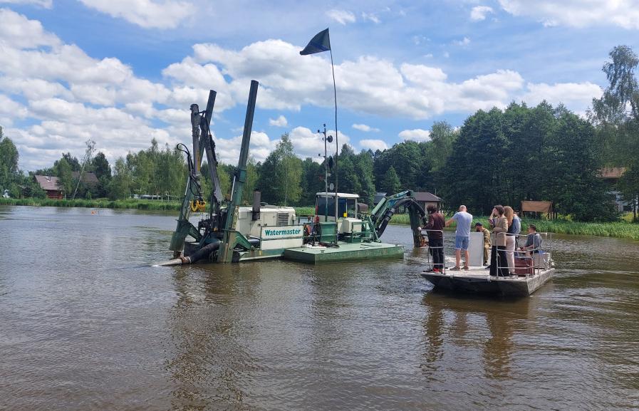 В Конаковском районе чистят дно Волги - новости Афанасий