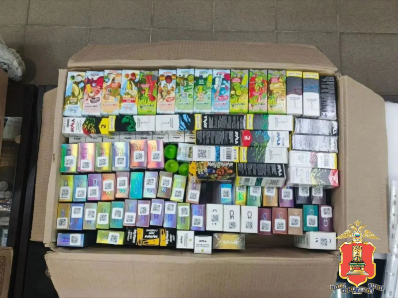 Магазин с контрафактными вейпами нашли в Нелидово 