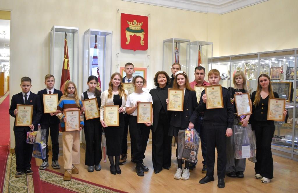 В Твери наградили одаренных детей Фото: администрация Твери