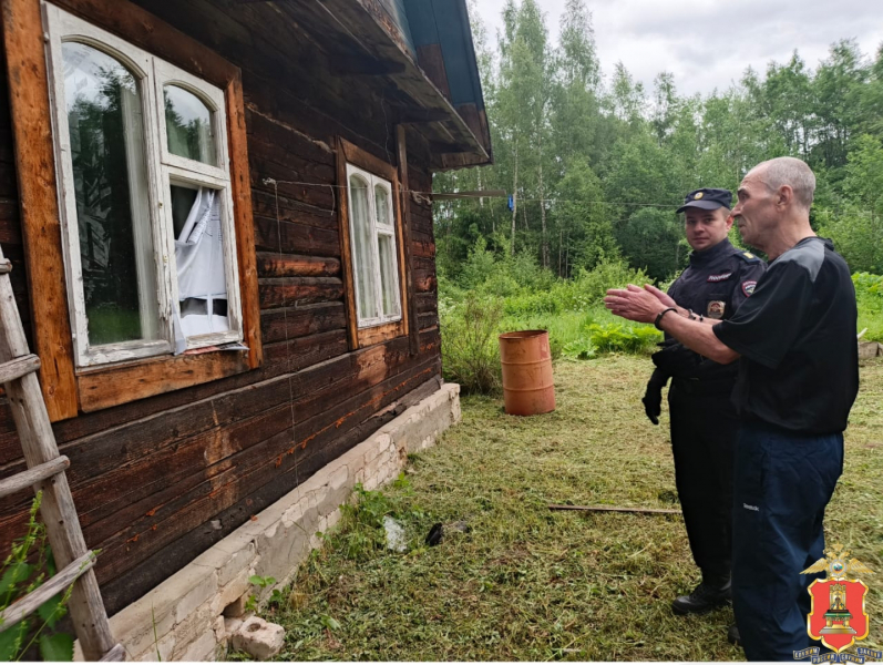 В Лихославле задержан дачный вор 