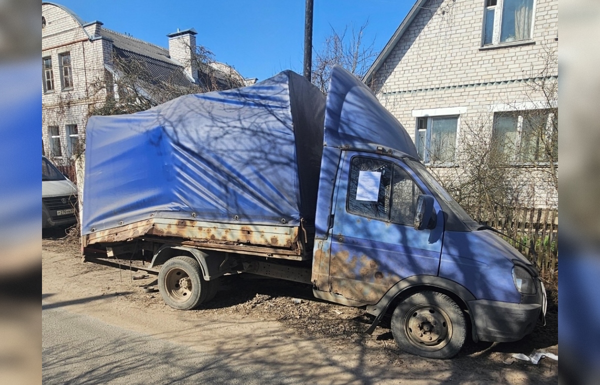 С улицы Твери уберут брошенную «Газель» Фото: Администрация города Твери