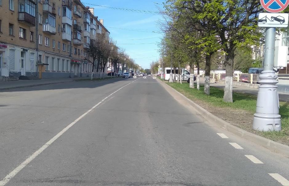 В Твери ограничили движение в центре города перед Днем Победы 