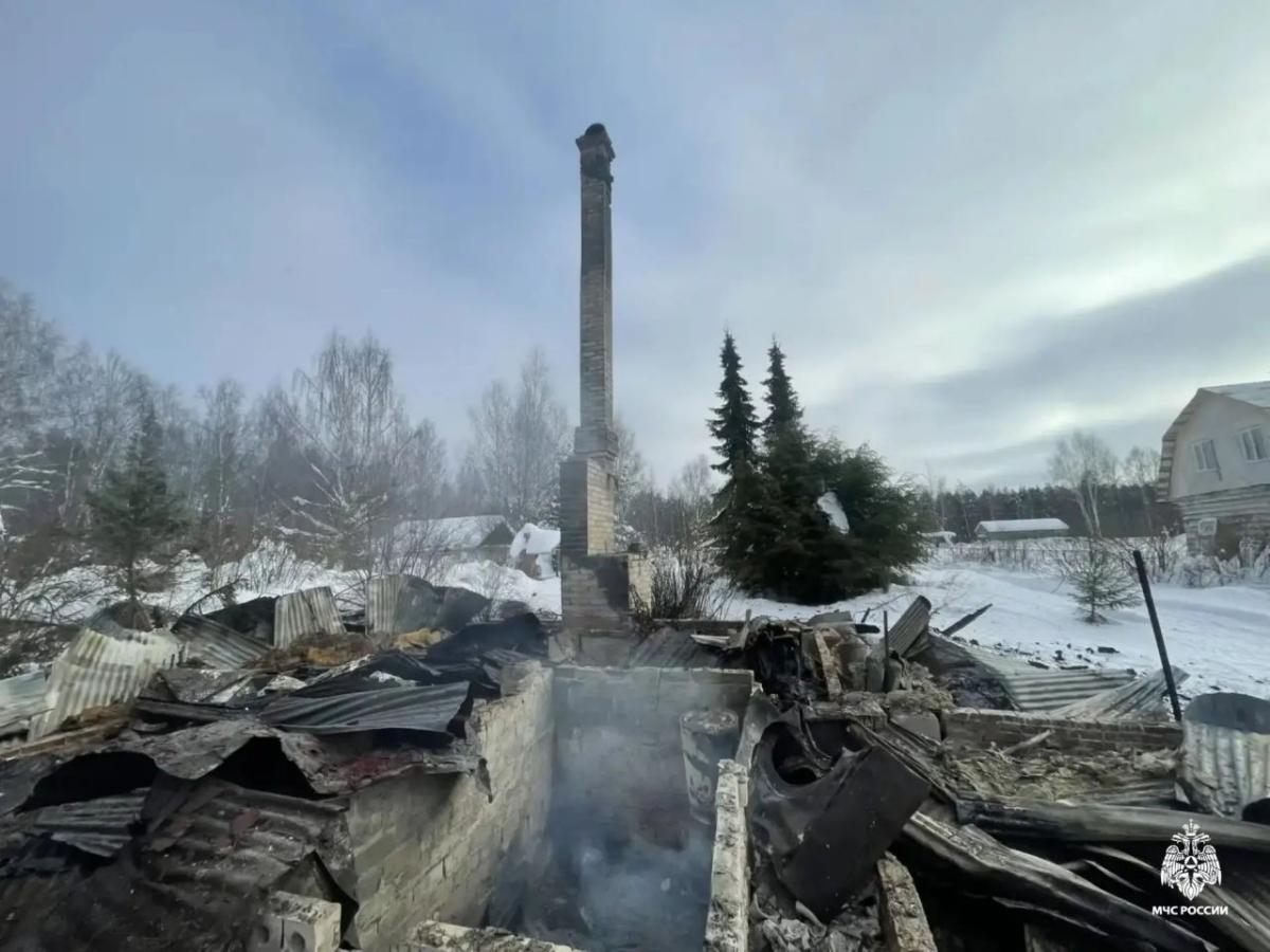 Смертельный пожар произошел в Кимрском округе Фото: МЧС
