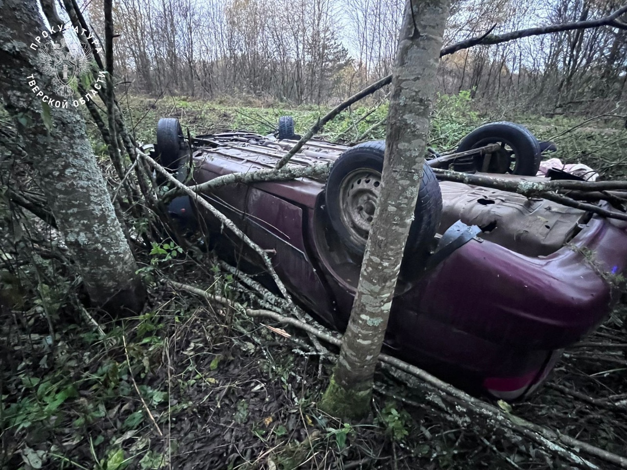 Уснувший за рулем житель Максатихи отправился в колонию за ДТП, в котором погиб пассажир Фото: Прокуратура Тверской области