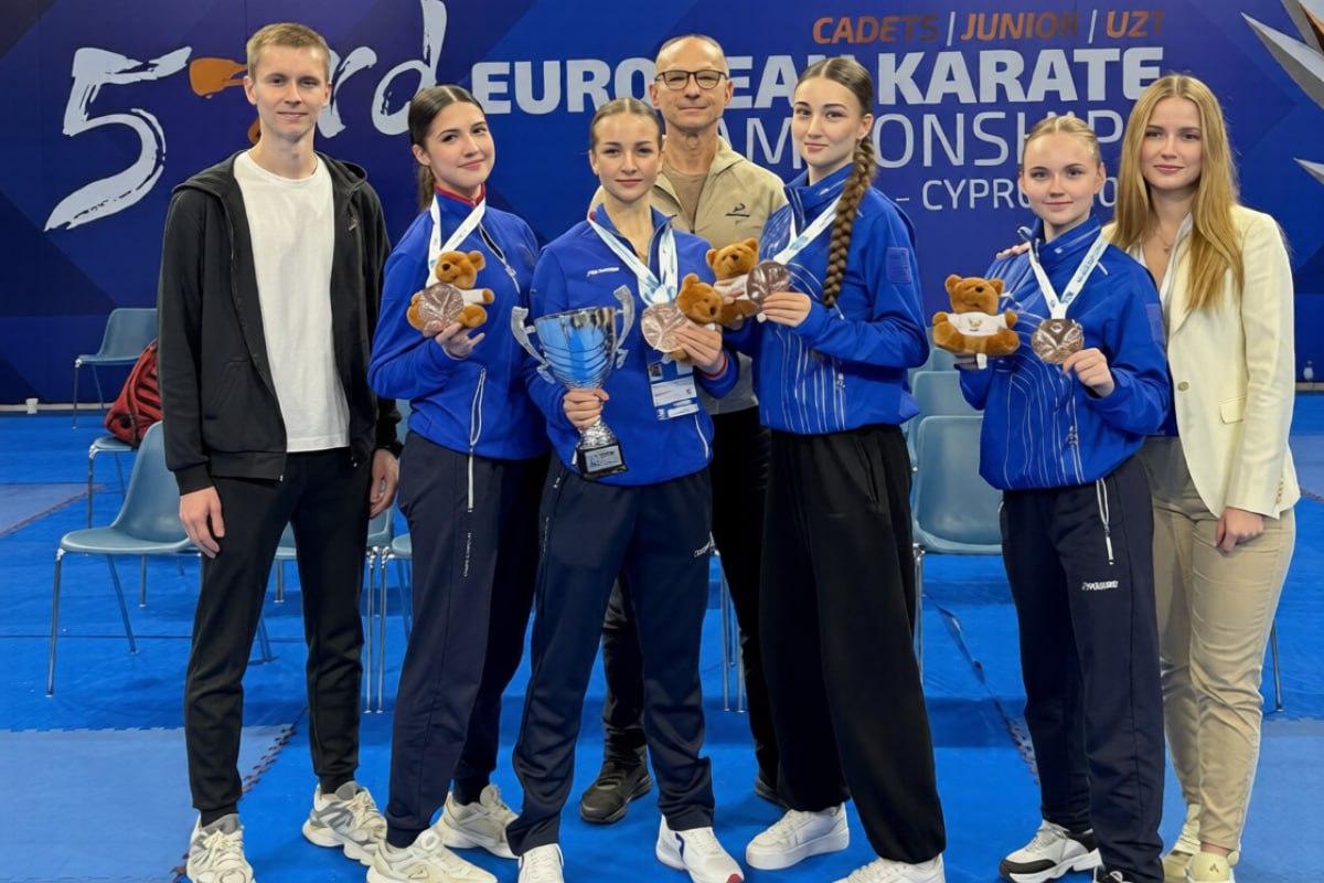 Тверские спортсменки завоевали бронзу на первенстве Европы по каратэ Фото: Комитет по физической культуре и спорту