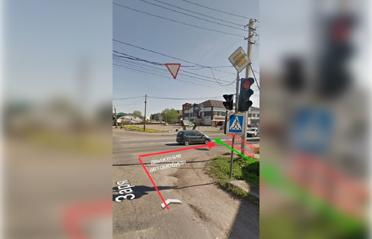 В Твери неизвестный сбил ребенка на пешеходном переходе и уехал  Фото: Госавтоинспекция Твери