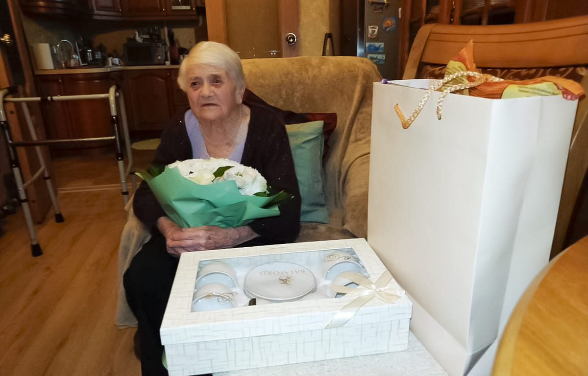 100-летие отмечает сегодня ветеран Великой Отечественной войны, труженица тыла Зоя Сергеевна Баранова - новости Афанасий