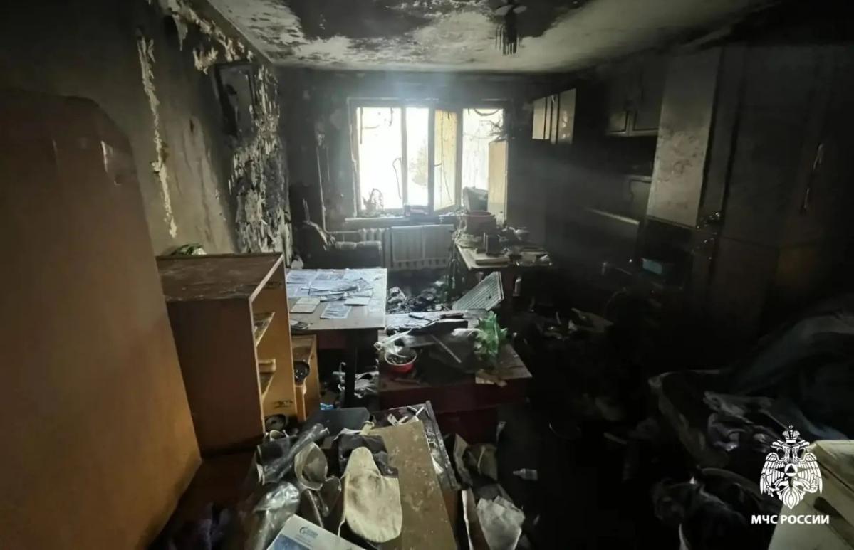 На пожаре в Твери спасли мужчину - новости Афанасий