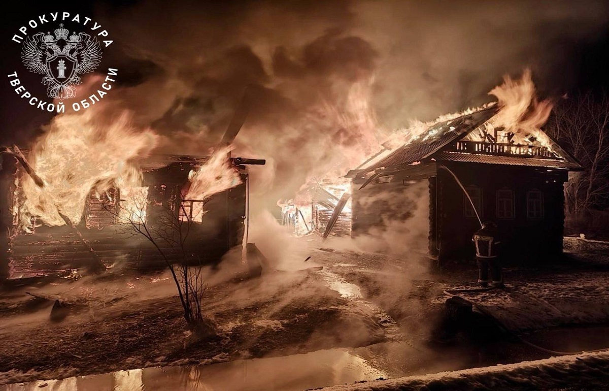 Поджигателя трех домов в Рамешковском районе суд отправил в колонию-поселение Фото: Прокуратура Тверской области