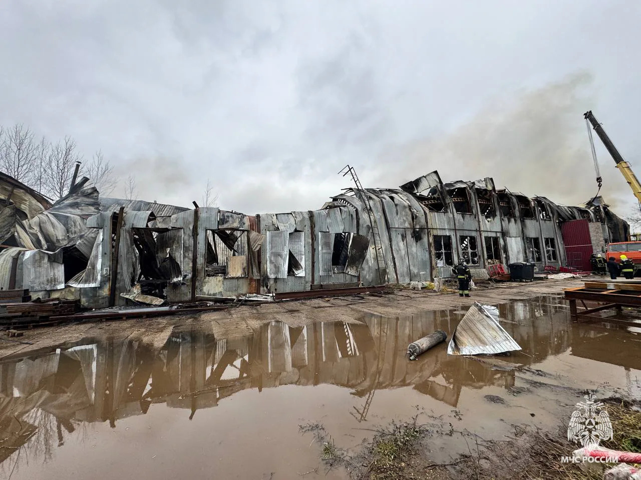 Причиной крупного пожара под Тверью стало нарушение пожарной безопасности 