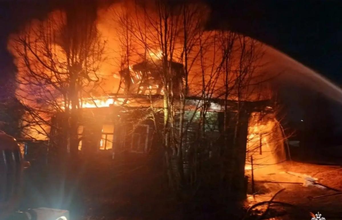 На пожаре в Кимрах погибла женщина - новости Афанасий