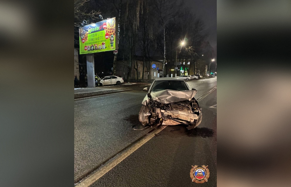 ДТП на Петербургском шоссе в Твери попало на видео Фото: ГАИ