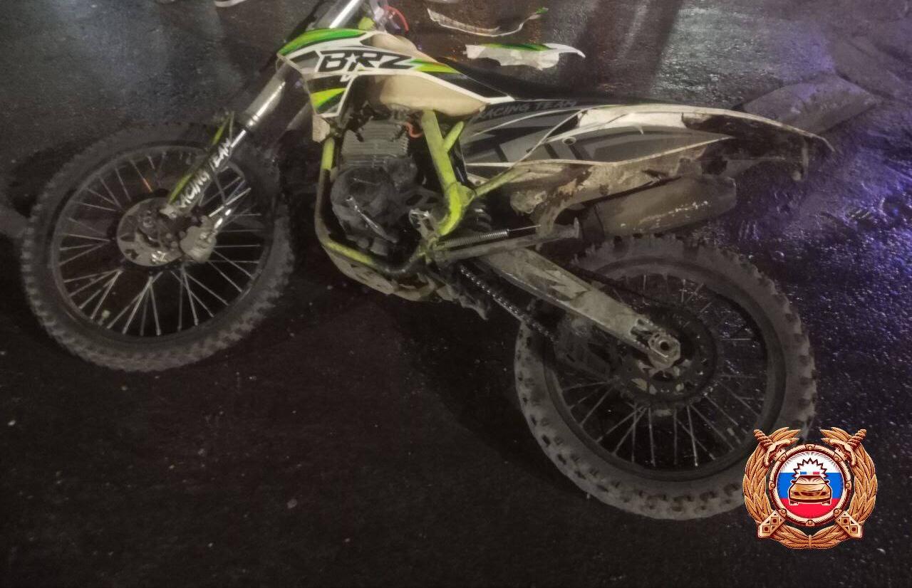 В Вышнем Волочке Тверской области в ДТП пострадал 16-летний мотоциклист Фото: ГАИ